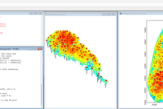 Tree segmentation with R