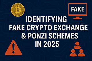 Identifying Fake Crypto Exchanges & Ponzi Schemes in 2025