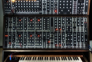 Where did synthesizers in music come from?