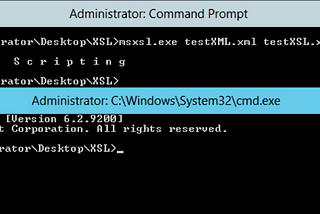 MSXSL.EXE AND WMIC.EXE — A Way to Proxy Code Execution