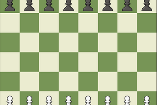 Modern chessboard.