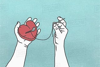 How to sew your heart back — one thread at a time.
