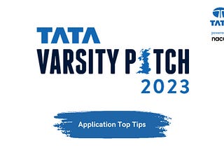 Tata #VP2023: Application Top Tips