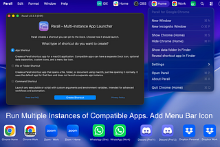Parall — Multi-Instance App Launcher for macOS
