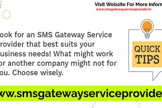 Best SMS Gateway Service Provider in India