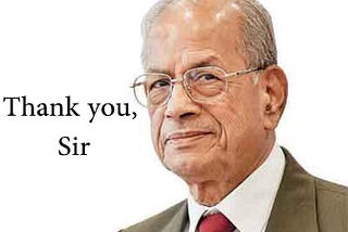 An Open Letter to E. Sreedharan