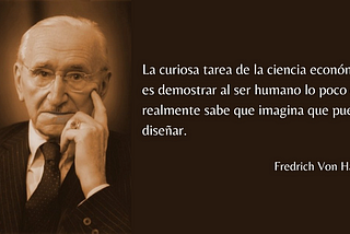 “El uso del conocimiento en la sociedad” de Friedrich Hayek