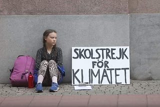 SKOLSTREJK FOR KLIMATET