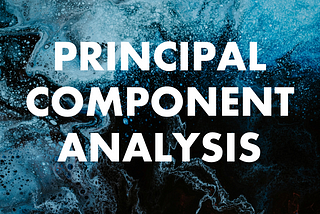 Principal Component Analysis