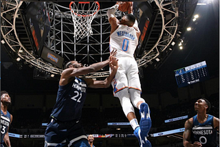 Oklahoma City Thunder Russell Westbrook could have another triple-double season