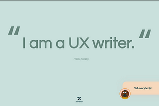How to break into UX writing