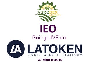Our IEO on Latoken starts March 27th