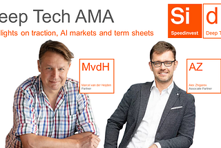 Ask us Anything: How Abstract is Traction in Deep Tech?