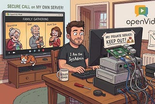 A home lab for private video calls