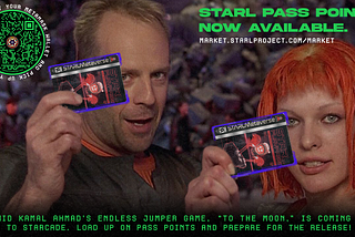 STARL Pass Points are now Live!