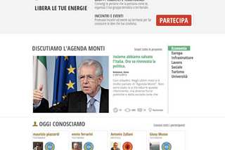 Mario Monti Digital Champions