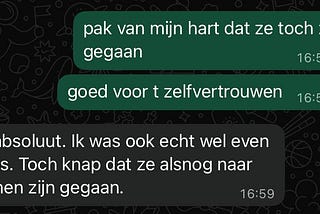 Het ene kind is nog maar net