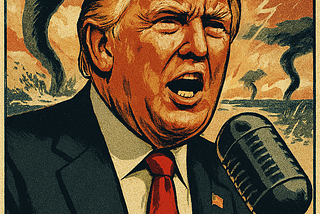 Trump changed the NOAA radio to sound like him.