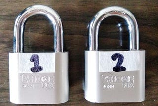 padlock 1 and 2