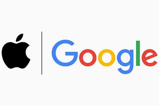 Apple and Google’s Logos