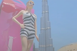 Barbie in Dubai