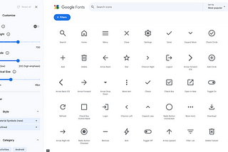 Official Google Icons in Your Extensions