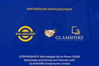 STEPHENSMITH PARTNERS WITH GLAMSHIRE