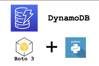 How To Create a DynamoDB table, add items, scan, query and delete the table using boto3 and Python.