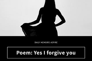 Yes I forgive you By Soibi Ransom