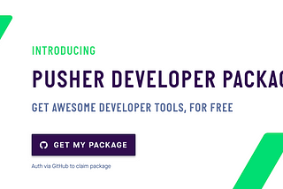 The Pusher Developer Package — free software on us!