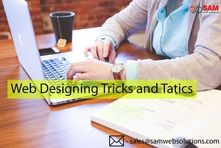 Web Designing Tricks and Tactics that drive your sales