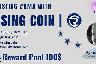 RISING COIN #AMA with MCG