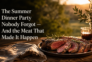 The Summer Dinner Party Nobody Forgot. And the Meat That Made It Happen.