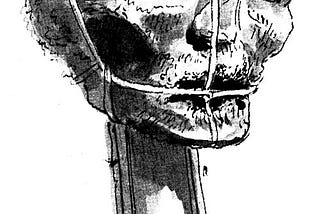 A cabeça de Oliver Cromwell