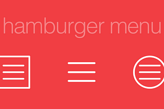 UX: Será que o ícone do menu hamburger é claro para todos os usuários?