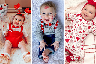 14 Baby Valentine’s Day Outfits for your true Sweetheart