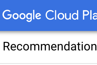 GCP Recommendations AI — beginner notes