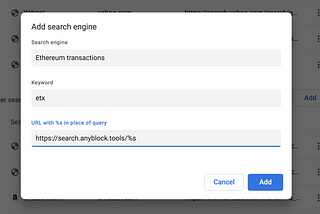 How to integrate Anyblock Universal Search & Block Explorer into your Browser