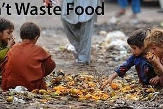 Food waste and hunger