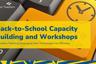Back-to-School Capacity Building and Workshops for Primary and Secondary Schools in Nigeria