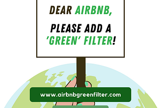 Asking Airbnb for a Green Filter