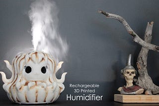 Rechargeable 3D Printed Humidifier