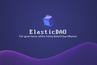 Fair governance in ElasticDAO