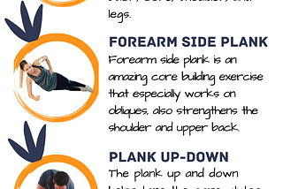 5 Minute plank workout