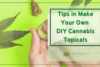 Tips In Making Diy Cannabis Topicals