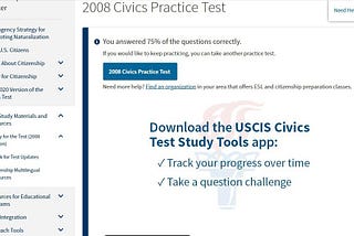 Civics practice test