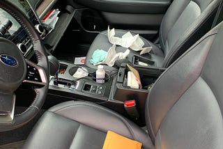 PSA: Remember to lock your car doors at night… And keep your bikes + your kid’s bikes locked up or…