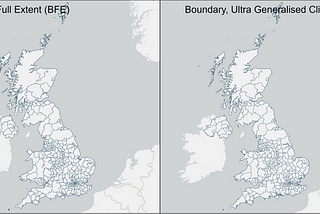 Generally speaking ≈ Understanding differences between data generalisation levels available in ONS…