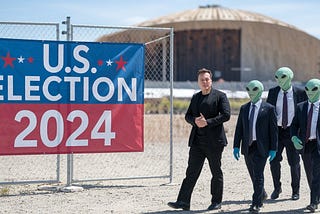 The Mystery of Alien influence in the U.S. Election 2024