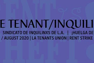 The Tenant, Issue #16 | Inquilinx edición 16